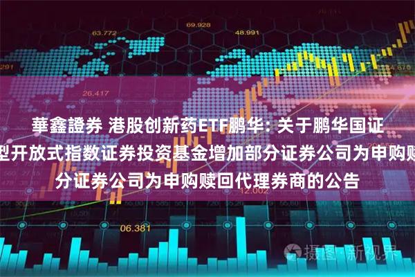 華鑫證券 港股创新药ETF鹏华: 关于鹏华国证港股通创新药交易型开放式指数证券投资基金增加部分证券公司为申购赎回代理券商的公告