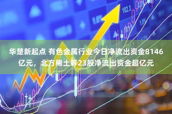 华楚新起点 有色金属行业今日净流出资金8146亿元，北方稀土等23股净流出资金超亿元